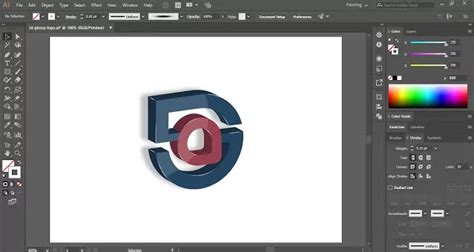 Create A 5g Glossy 3d Logo In Illustrator Adobe Tutorial