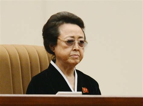 Influential Aunt Of North Korea S Kim Jong Un Makes First Public