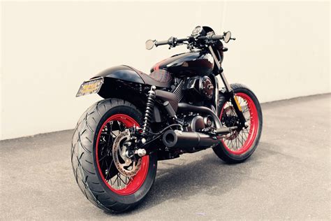 custom harley-davidson street 750 by chappell customs - bikerMetric