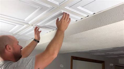 How To Cut Drop Ceiling Tiles Fit Shelly Lighting