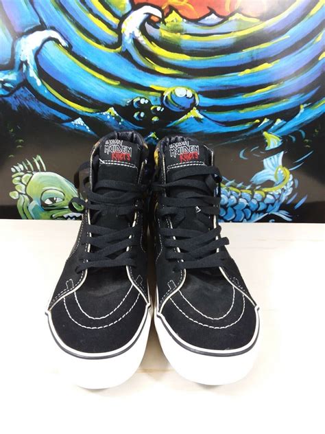 Vans Sk8 Hi X Iron Maiden Killers Ships Fast Gem