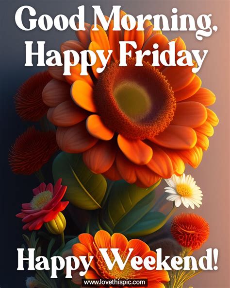 Happy Weekend Good Morning Happy Friday Pictures Photos And Images