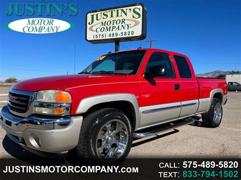 2005 Gmc Sierra 1500 Ext Cab 1435 Wb 4wd Slt