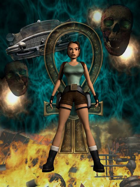 Tomb Raider IV The Last Revelation Renders Raiding The Globe