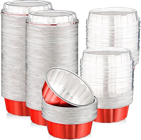 Amazon Pcs Disposable Ramekins Oz Aluminum Foil Cups With