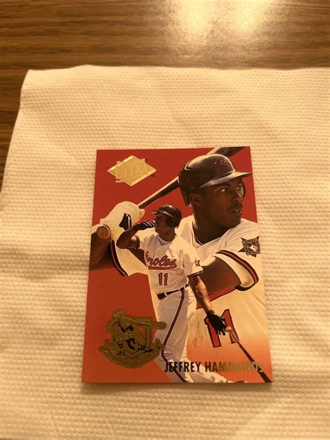 Fleer Ultra Jeffrey Hammonds Baltimore Orioles Second Year