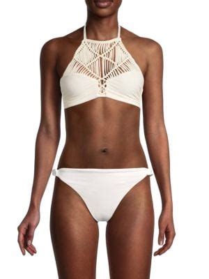 Mikoh Swimwear Waimea Bikini Top On Sale Saks Off Th