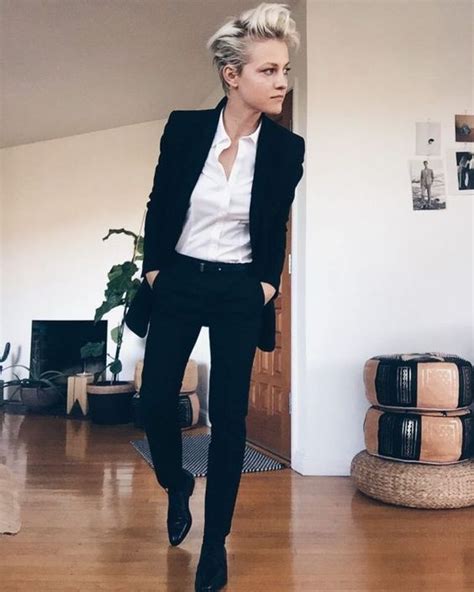 My Favorite Enby Looks Bluebell Brides Androgynous Fashion Women