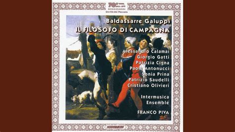 Il Filosofo Di Campagna Act Ii Act Ii Recitative Se Da Eugenia