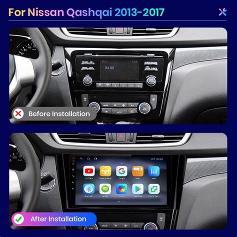 Radio Navegador Android Para Nissan Qashqai J11 XTrail T32 2013 2017