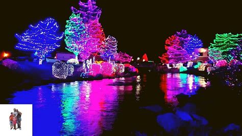 Winter Wonderland Christmas Lights At Caldwell Idaho Youtube