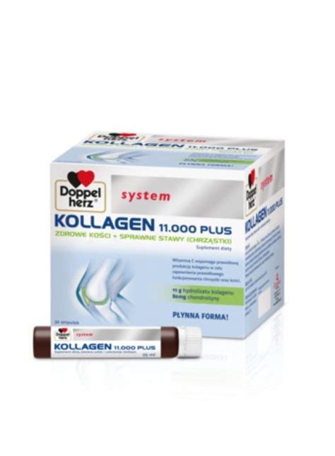 Doppelherz System Kollagen 11000 Plus 30 ampułek po 25 ml Allecco pl