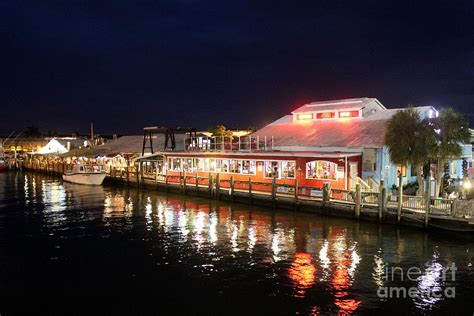 Tin City At Night Naples Fl Photograph By Mesa Teresita