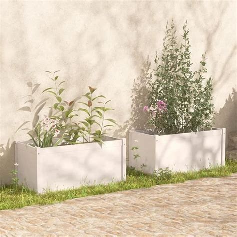 Jardiniere Bois Pot De Fleur Exterieur Bacs Fleurs Jardinieres