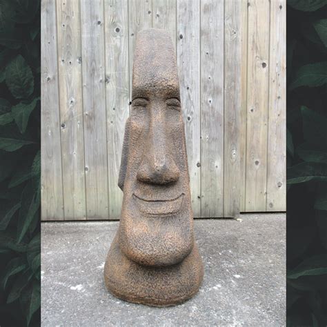 Happy Moai Tuinbeeld Bossewinkel Tuindecoratie