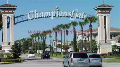 Champions Gate Orlando Florida Youtube