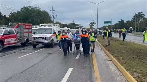 Accidente En La Carretera Playa Del Carmen Tulum Deja Seis Turistas Muertos