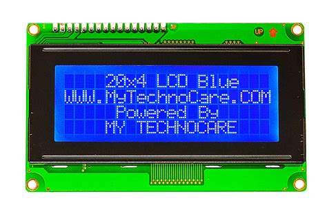 Buy My Technocare 20x4 Lcd Display Blue Backlight For Arduino8051