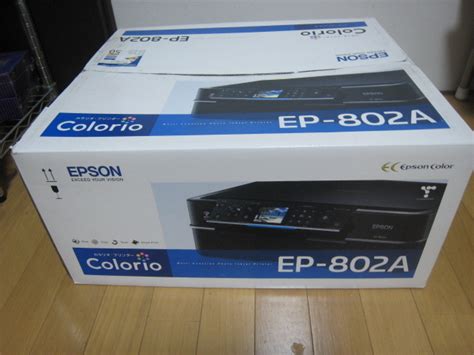 Yahooオークション 新品・未開封品 Epson エプソン Ep 802a Colorio