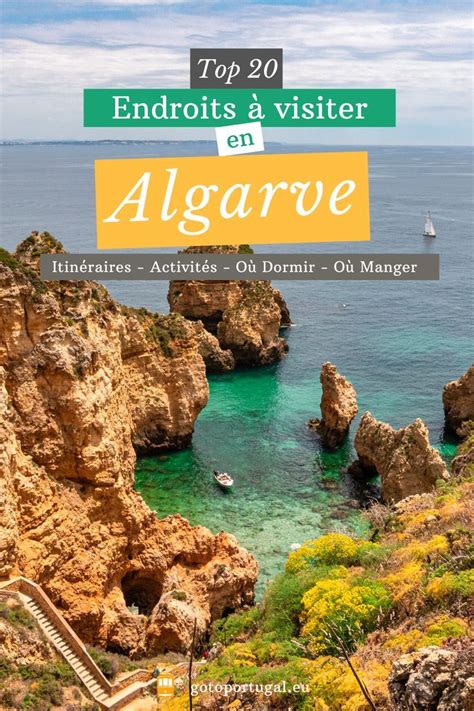 Découvrez dans cet article les merveilles à visiter en Algarve le sud