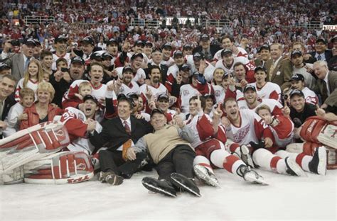 Red Wings History 20th Anniversary Of The 2002 Stanley Cup Victory