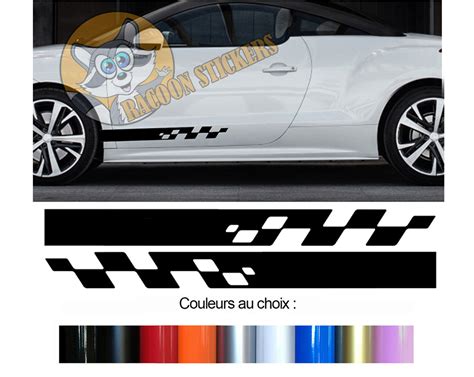 2 X Rocker Panel Door Side Stripes For PEUGEOT RCZ Decal Etsy