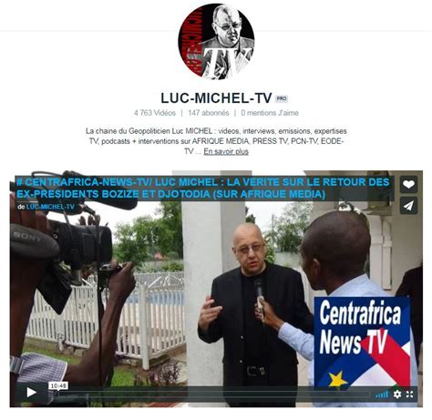 LUC MICHEL TV EODE Eurasian Observatory For Democracy Elections