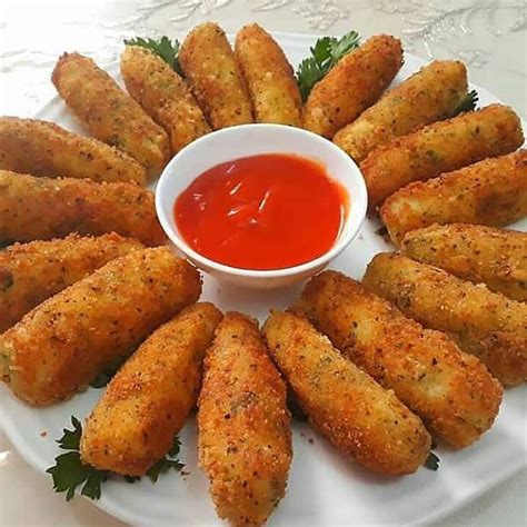 طرز تهیه فینگر فود سیب زمینی خوشمزه و مخصوص سوخاری