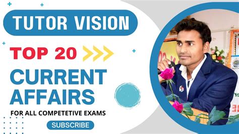 Top Current Affairs For All Competitive Exams Youtube