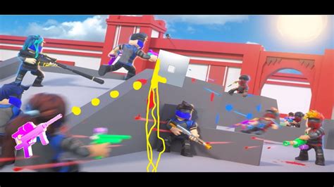 Playing Big Paintball In Roblox Am I Good Youtube