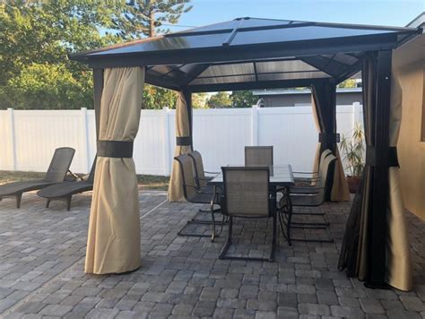 How To Put Up Gazebo On Patio Patio Ideas