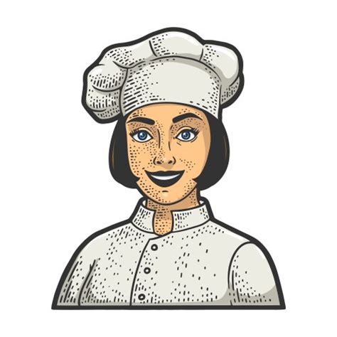 Chef Girl Vector Images Over 9300