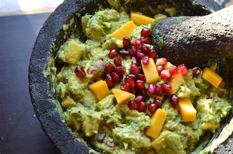 Guacamole With Mango And Pomegranate Always Order Dessert