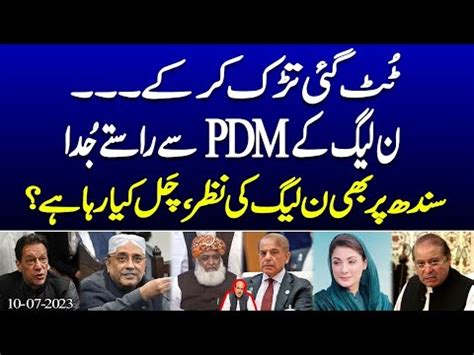 Pml N Parted Ways With Pdm Pml N S Eyes On Sindh What Is Going On