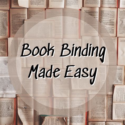 How To Bind A Book