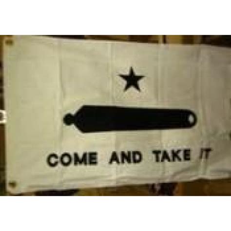 Texas Gonzales Cannon Cotton Flag 16 X 24 Inch With Grommets Ultimate Flags