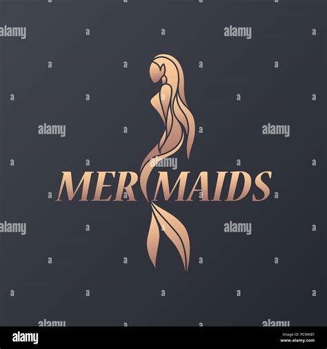 Mermaid Logo Icon Design Vector Illustration Stock Vector Image And Art