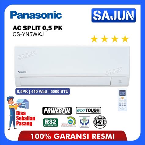 Jual Panasonic AC Split 1 2 PK CS YN5WKJ AC Split 0 5 PK Freon R32