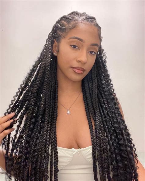 Goddess Fulani Braids Goddess Braids Hairstyles Feed In Braids