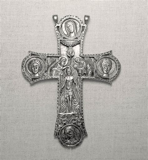 Cross 153 Priest Pectoral Cross Sterling Silver .925 by Grivakos