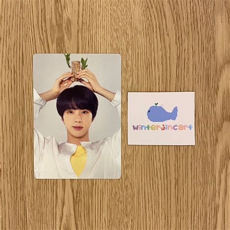 Bts Jin Seokjin Love Yourself Ly Mini Photocard Pc Official Set