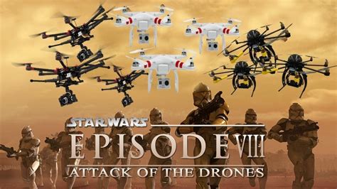 The Drone Wars have begun on Star Wars Episode VIII