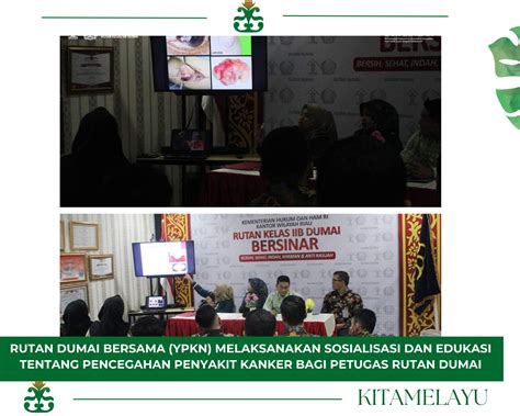 Rutan Dumai Bersama Ypkn Melaksanakan Sosialisasi Dan Edukasi Tentang