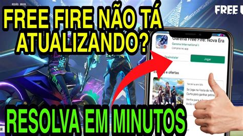 Free Fire N O Quer Atualizar Na Play Story Erro Ao Atualizar O Free