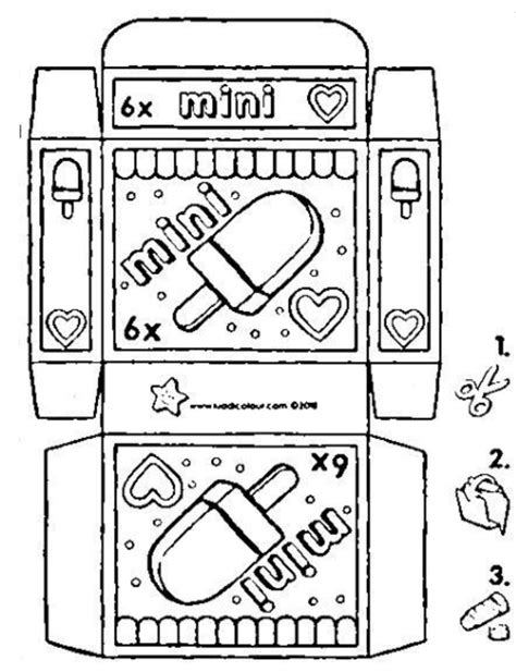 Caja De Papitas Fritas Kawaii Para Armar Artofit