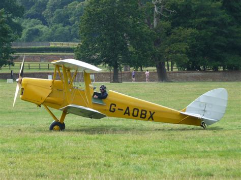 G Aobx Dh A Tiger Moth Cn Woburn Abbey Aug Flickr