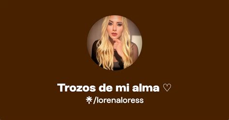 Trozos De Mi Alma Instagram Facebook TikTok Linktree