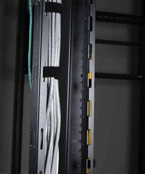 Server Rack Vertical Cable Manager 22ru Fits Every Size