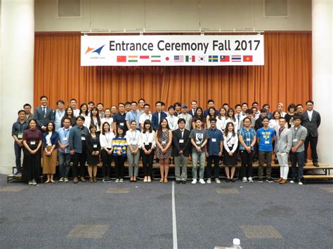 Fall Entrance Ceremony Hosei University Global Mba In English