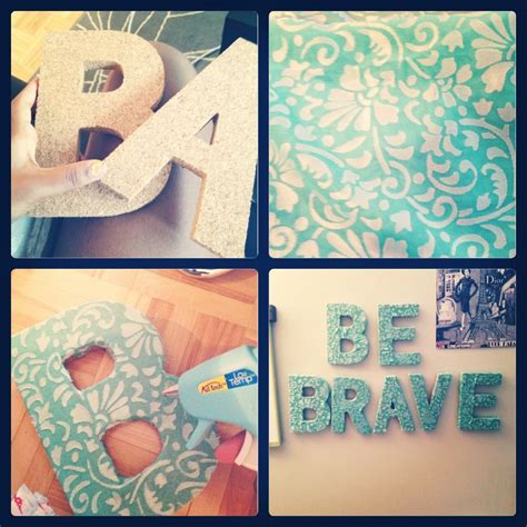 Fun DIY cork board letters! I got the letters from urban outfitters and ...